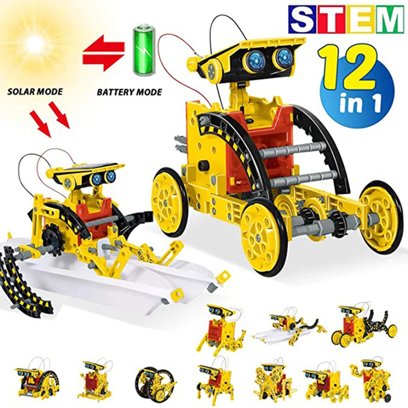 12 ใน 1 การทดลองวิทยาศาสตร์หุ่ - Electronics Gadgets For Kids บทวิจารณ์และราคา