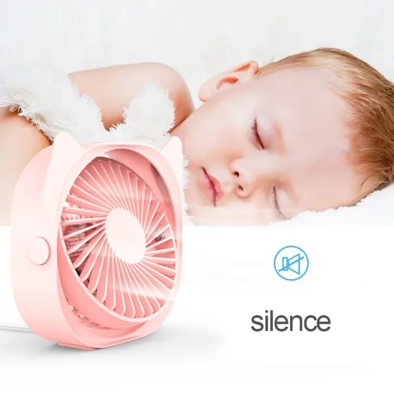 พัดลมมินิยูเอสบี พัดลมตั้งโต๊ะ - Smart Electronics Gadgets For Home บทวิจารณ์และราคา