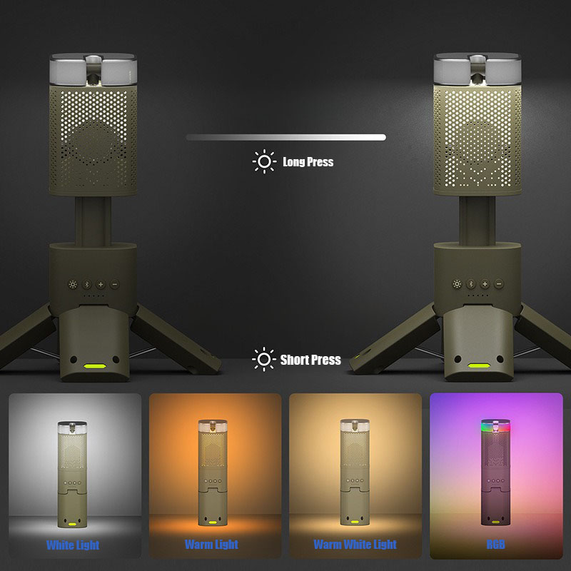 ไฟฉายแคมป์ปิ้งแบบยืดหดได้ VOLO - Bluetooth Speaker Waterproof บทวิจารณ์และราคา