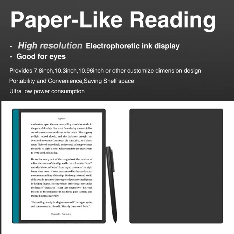 แท็บเล็ต E-Ink ขนาด 10.3 นิ้ว  - E-Ink Tablet Reader บทวิจารณ์และราคา