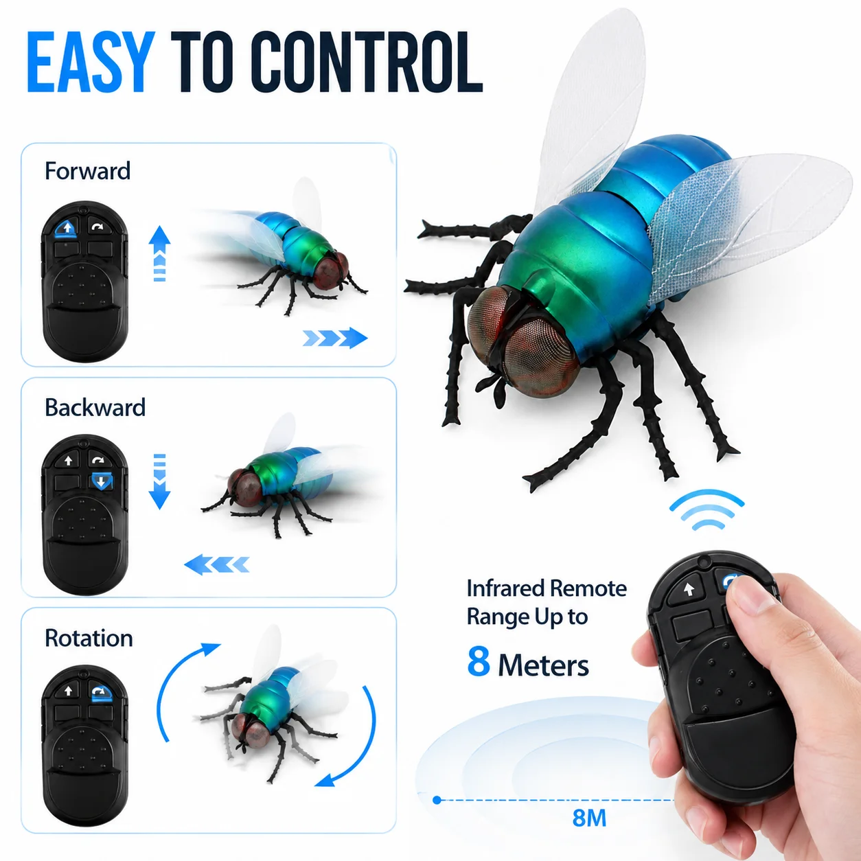 ของเล่นแมลงบินอินฟราเรดบังคับว - Electronics Gadgets For Kids บทวิจารณ์และราคา